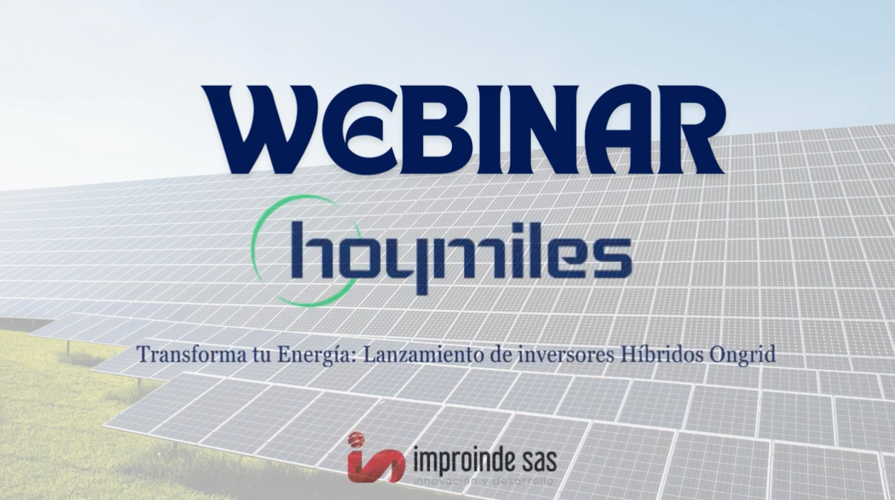 Conoce nuestros nuevos inversores híbridos ongrid de nuestra marca Hoymiles